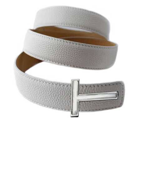 Cintura Double Face in PELLE STAMPATA per fibbie TOM FORD