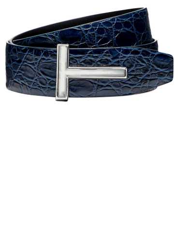 Cintura in COCCODRILLO per fibbie TOM FORD T Removibili