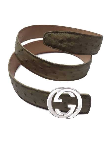 OSTRICH Belt Strap for GUCCI Buckle