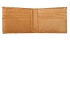 Men's Ostrich Leather Horizontal Wallet 2