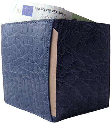 Men's Matte Alligator Vertical Wallet, the Luxury Long Wallet with  Alligator Lining