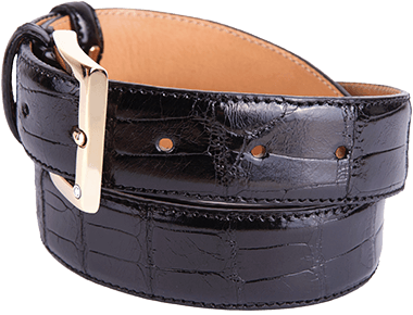 Glazed Alligator Handmade Belts