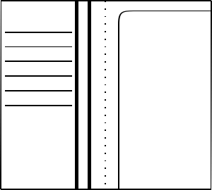 Left-hand Long Wallet Layout