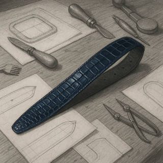 Alligator leather goods