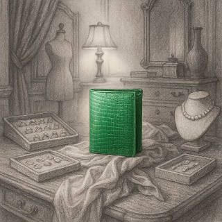 Ostrich leather goods