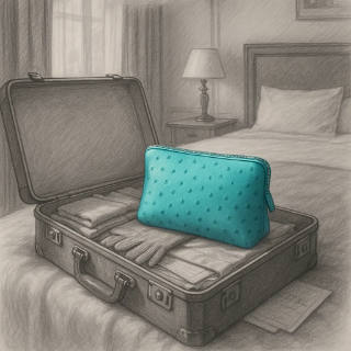 Ostrich leather goods