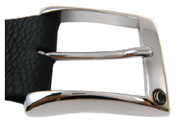 Shiny Silver Casual Buckle